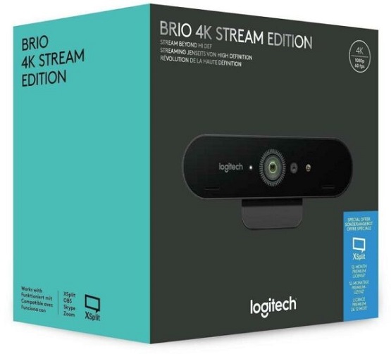 Logitech BRIO 4K Ultra HD Webcam | Customer Favorite thumbnail 2